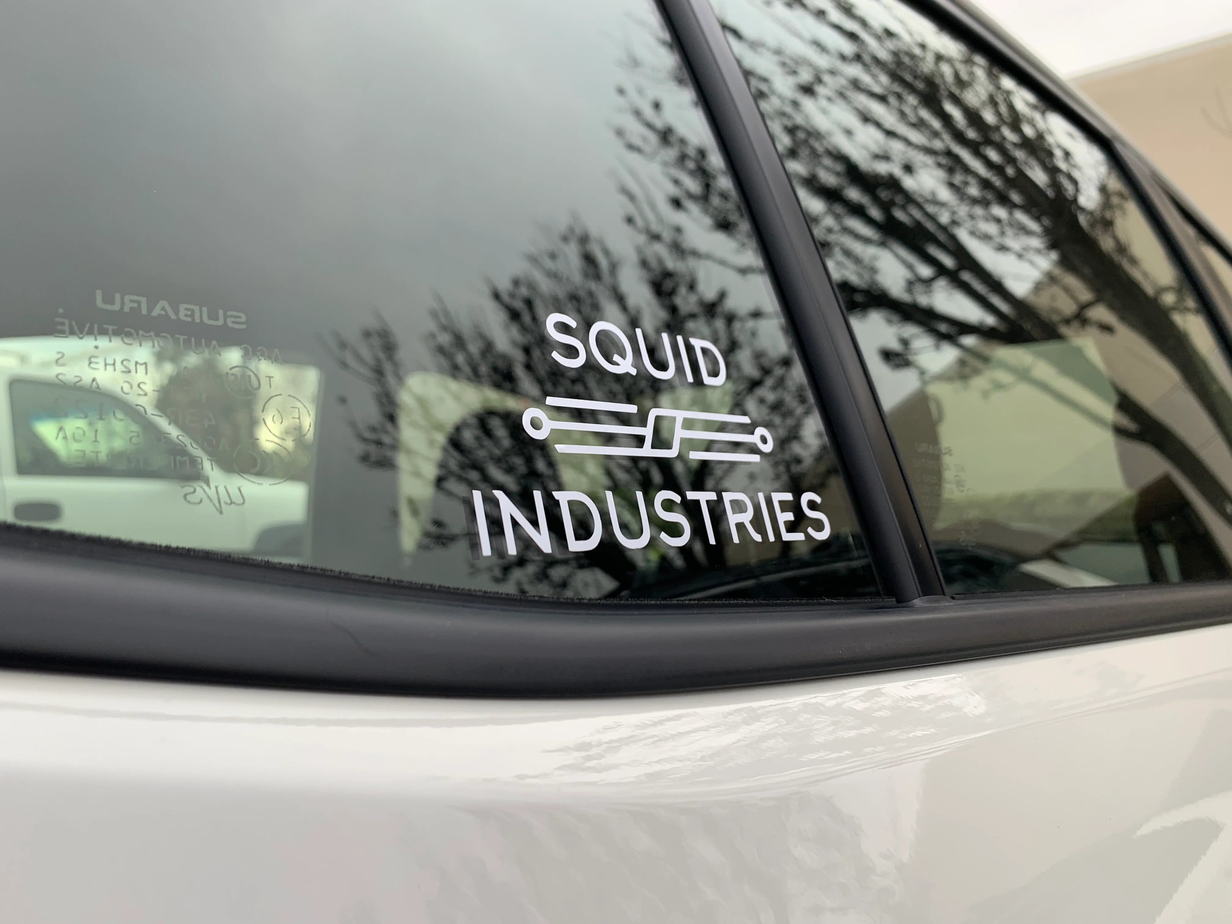 Squid Industries Logo Vinyl Decal - Image 4