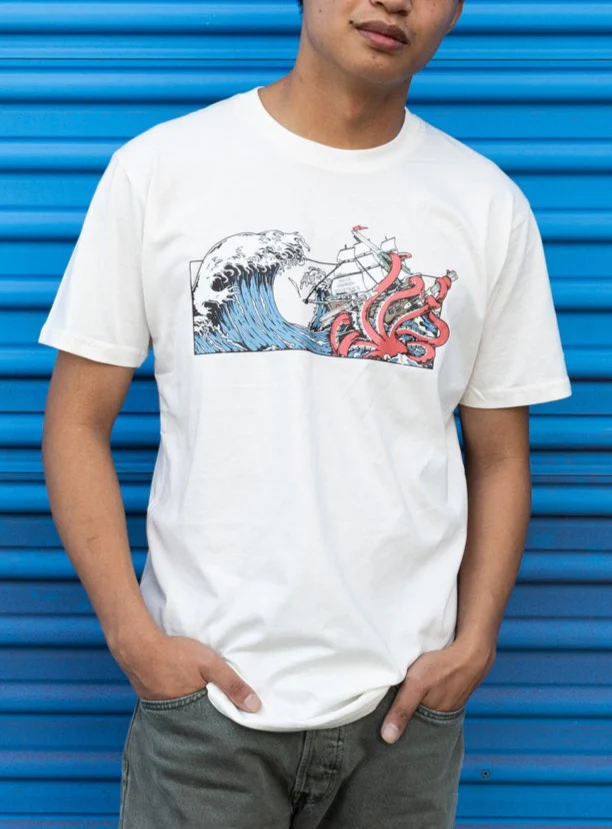 Squid Industries x Simple Stock T-Shirt - Image 5
