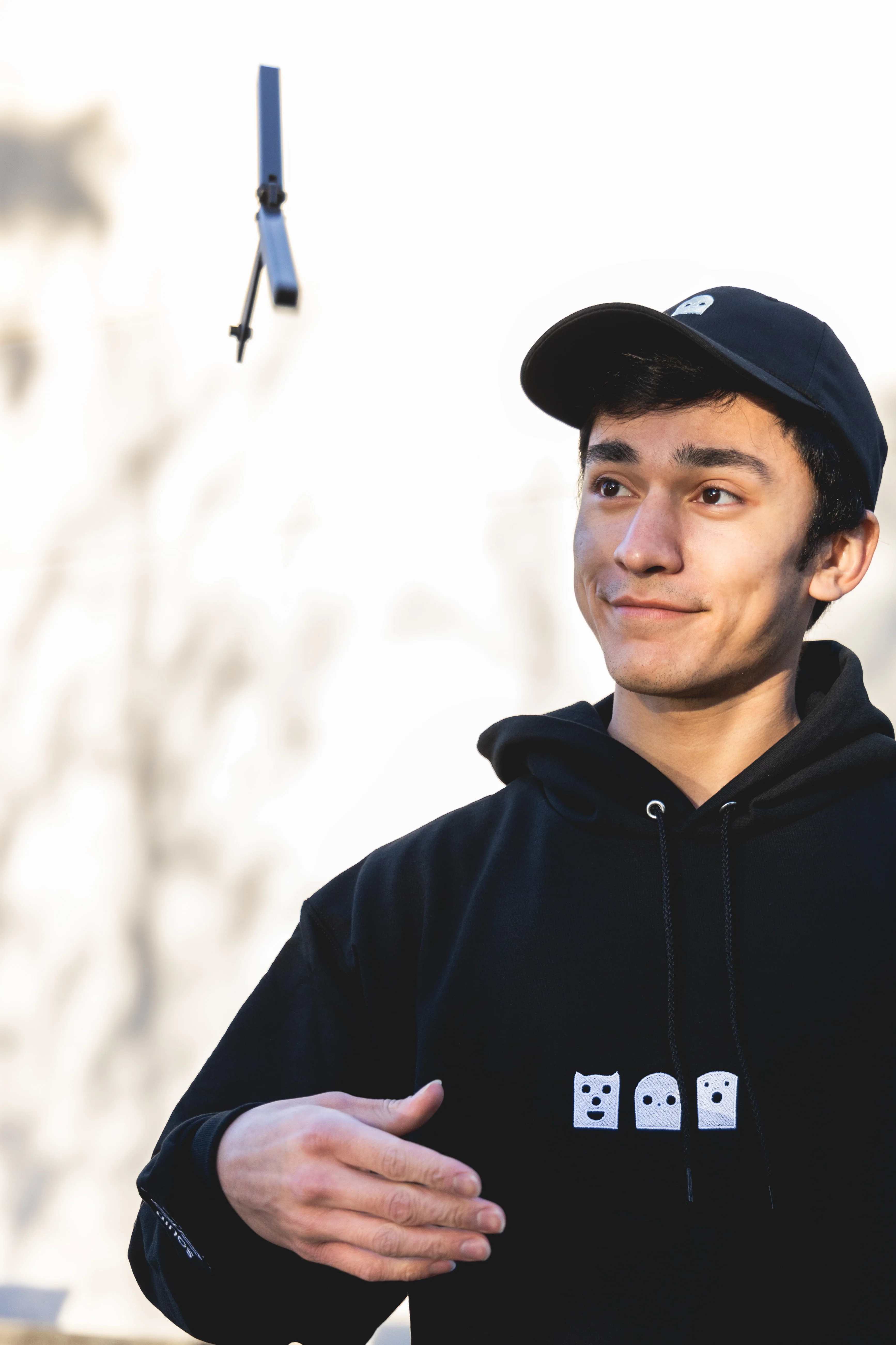 Squiddy Adjustable Cotton Twill Hat - Image 3