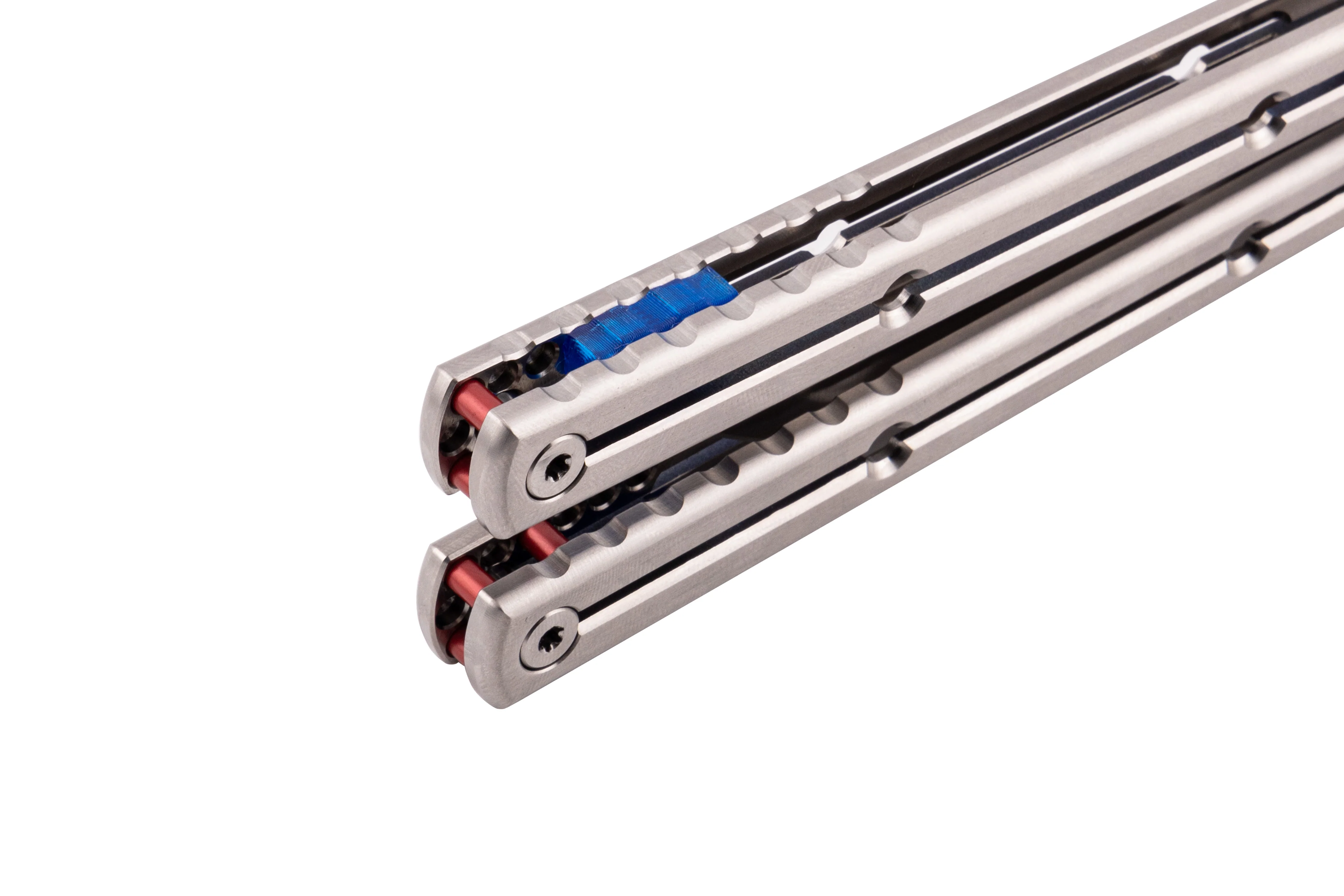 Zippy Balisong Titanium Krake Raken Spacers - Image 3